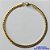 PULSEIRA EM AÇO INOXIDÁVEL DOURADA - (LB026317) PULSEIRA 4MM - TAMANHO: 22CM - COMPOSIÇÃO: AÇO INOXIDÁVEL - AÇO1513 - Imagem 1