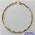 PULSEIRA EM AÇO INOXIDÁVEL DOURADA - (LB062120) -  LARGURA 2MM - TAMANHO: 20CM - COMPOSIÇÃO: AÇO INOXIDÁVEL - AÇO1527 - Imagem 1