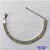 PULSEIRA EM AÇO INOXIDÁVEL - (LB026414) - PULSEIRA COM STRASS LARGURA - 4MM E FECHO LAGOSTA + EXTENSOR  - TAMANHO: 16CM - COMPOSIÇÃO: AÇO INOXIDÁVEL - AÇO1530 - Imagem 1