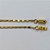 CORRENTE EM AÇO INOXIDÁVEL DOURADO(LB086414) - CORRENTE  50CM LARGURA 1MM FECHO GAVETA COMPOSIÇÃO: AÇO INOXIDÁVEL - AÇO1565 - Imagem 2