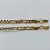 CORRENTE EM AÇO INOXIDÁVEL DOURADO - (LB086306) - CORRENTE 3X1  50CM LARGURA 1MM FECHO GAVETA COMPOSIÇÃO: AÇO INOXIDÁVEL - AÇO1570 - Imagem 2