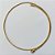 CORRENTE EM AÇO INOXIDÁVEL DOURADO - (LB062152) - CORRENTE RABO DE RATO 40CM LARGURA 0,7MM FECHO LAGOSTA COMPOSIÇÃO: AÇO INOXIDÁVEL - AÇO1574 - Imagem 2