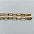 CORRENTE EM AÇO INOXIDÁVEL DOURADO - (LB086366) - CORRENTE 60CM LARGURA 4,5MM FECHO GAVETA COMPOSIÇÃO: AÇO INOXIDÁVEL - AÇO1576 - Imagem 2
