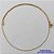 CORRENTE EM AÇO INOXIDÁVEL DOURADO - (LB022168) - CORRENTE RABO DE RATO 40CM LARGURA 0,2MM FECHO LAGOSTA COMPOSIÇÃO: AÇO INOXIDÁVEL - AÇO1580 - Imagem 1