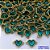 ACESSÓRIO NO BRUTO PRONTO PARA O BANHO - PINGENTE TIPO VAN CLEEF VERDE CORAÇÃO COM DUAS ARGOLINHAS - COMPOSIÇÃO: LATÃO / VIDRO - TAMANHO 10MM - (VENDIDO POR UNIDADE) PESO TOTAL 0,6GR - BRU0002905 - Imagem 1