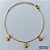 PULSEIRA PRONTO PARA O BANHO(CX96) - PULSEIRA COM PEIXINHOS + EXTENSOR TAMANHO 17CM - PESO TOTAL 2,7GR - BRU13656 - Imagem 1