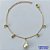 PULSEIRA PRONTO PARA O BANHO(CX96) - PULSEIRA COM GOTA EM PÉROLA E STRASS + EXTENSOR TAMANHO 16CM - PESO TOTAL 2,1GR - BRU13663 - Imagem 1