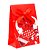 SACOLA EMBALAGEM DE PRESENTE JOIAS COM VELCRO E LACINHO - VERMELHO COM ROSA E CORAÇÕES - TAMANHO: 7,5x10,5x4CM - (VENDIDO POR UNIDADE) - BRU0002908 - Imagem 1