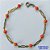 PULSEIRA NO BRUTO PRONTO PARA O BANHO(CX98)  - PULSEIRA COM PEDRINHAS EM RESINAS - TAMANHO 18CM - PESO TOTAL 2.5GR - COMPOSIÇÃO: LATÃO / RESINA - BRU13799 - Imagem 1