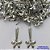 BRINCO EM AÇO INOXIDÁVEL(CX99)(E1328) - BRINCO DE PINO  COM PINGENTE LAÇO 12MM - COMPOSIÇÃO: AÇO INOXIDÁVEL - AÇO1604 - Imagem 1