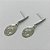 BRINCO EM AÇO INOXIDÁVEL(CX99)- BRINCO DE PINO PINGENTE CRUCIFIXO 9MM - COMPOSIÇÃO: AÇO INOXIDÁVEL - AÇO1609 - Imagem 2