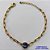 PULSEIRA NO BRUTO PRONTO PARA O BANHO - PULSEIRA 4MM - TAMANHO: 18CM + EXTENSOR COM PINGENTE EM ZIRCÔNIA REDONDA LILÁS 10MM - PESO TOTAL 5,1GR - BRU13909 - Imagem 1