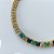 PULSEIRA NO BRUTO PRONTA PARA O BANHO(CX101) -  PULSEIRA TODA EM ZIRCÔNIAS CRISTAIS E COLORIDAS - TAMANHO 18CM - PESO TOTAL 6,5GR - BRU13961 - Imagem 2