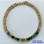 PULSEIRA NO BRUTO PRONTA PARA O BANHO(CX101) -  PULSEIRA TODA EM ZIRCÔNIAS CRISTAIS E COLORIDAS - TAMANHO 18CM - PESO TOTAL 6,5GR - BRU13961 - Imagem 1
