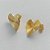 BRINCO FOLHEADO A OURO (BRJ3210)- BANHADO COM 5 MILÉSIMOS + VERNIZ DIAMOND -  BRINCO DE PINO CORAÇÃO 15MM - OURO241 - Imagem 2