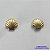 BRINCO FOLHEADO A OURO (BRD7021)- BANHADO COM 5 MILÉSIMOS + VERNIZ DIAMOND -  BRINCO DE PINO CONCHA 6MM - OURO245 - Imagem 1