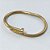 PULSEIRA(BRACELETE) NO BRUTO PRONTO PARA O BANHO(CX101) - BRACELETE PREGO - PESO TOTAL 22,8GR - BRU13995 - Imagem 2