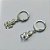 BRINCO EM AÇO INOXIDÁVEL (CX102) - BRINCOS ARGOLAS DE PRESSÃO COM PINGENTE ANJINHO 7MM - COMPOSIÇÃO: AÇO INOXIDÁVEL - AÇO1749 - Imagem 2