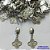 BRINCO EM AÇO INOXIDÁVEL (CX102)- BRINCOS DE PINO COM PINGENTE VAN CLEEF 8MM - COMPOSIÇÃO: AÇO INOXIDÁVEL - AÇO1753 - Imagem 1