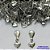 BRINCO EM AÇO INOXIDÁVEL (CX102)- BRINCOS DE PINO COM PINGENTE CORAÇÃO LISO 6MM - COMPOSIÇÃO: AÇO INOXIDÁVEL - AÇO1754 - Imagem 1