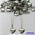 BRINCO EM AÇO INOXIDÁVEL (CX102)(E1305)- BRINCOS DE PINO COM PINGENTE CORAÇÃO 12MM - COMPOSIÇÃO: AÇO INOXIDÁVEL - AÇO1756 - Imagem 1