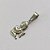 PINGENTE EM AÇO INOXIDÁVEL (CX102)- PINGENTE ANJINHO 7MM - COMPOSIÇÃO: AÇO INOXIDÁVEL - AÇO1757 - Imagem 2