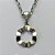 GARGANTILHA EM AÇO INOXIDÁVEL(CX102)(E1355) - GARGANTILHA COM CORRENTE 50CM (AÇO03) E FECHO LAGOSTA - PINGENTE CÍRCULO MARTELADO 10MM - COMPOSIÇÃO: AÇO INOXIDÁVEL - AÇO1760 - Imagem 2