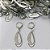 BRINCO EM AÇO INOXIDÁVEL(CX104)- BRINCO ARGOLINHA DE PRESSÃO COM PINGENTE GOTA 18MM - COMPOSIÇÃO: AÇO INOXIDÁVEL - (AÇO1786) - Imagem 1