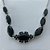 CONJUNTO NO BRUTO PRONTO PARA O BANHO(CX105) - CONJUNTO COM SHOCKER CRAVEJADO EM ZIRCÔNIAS NEGRAS 30CM + EXTENSOR E BRINCOS DE PINO COM ZIRCÔNIAS - COMPOSIÇÃO: LATÃO / ZIRCÔNIA - PESO: 9GR - BRU14064 - Imagem 2