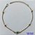 PULSEIRA PRONTA PARA O BANHO - (CX.50)  PULSEIRA COM BOLINHAS E OLHO GREGO - TAMANHO 18CM - PESO TOTAL 1,9GR - BRU14069 - Imagem 1