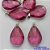 PINGENTE EM AÇO INOXIDÁVEL(CX106) - PINGENTE CRISTAL ROSA SEXTAVADO - TAMANHO 23X34MM - COMPOSIÇÃO: AÇO INOXIDÁVEL (CONTRA ARGOLA) AÇO1789 - Imagem 1