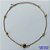 PULSEIRA NO BRUTO PRONTO PARA O BANHO(CX110) - PULSEIRA COM BOLINHAS E OLHO GREGO 18CM + EXTENSOR - COMPOSIÇÃO 100% LATÃO - PESO: 1,5GR  BRU14091 - Imagem 1