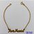 PULSEIRA NO BRUTO PRONTO PARA O BANHO(CX106) - PULSEIRA COM PINGENTE AVE MARIA - TAMANHO: 18CM - COMPOSIÇÃO 100% LATÃO - PESO: 2,1GR  BRU14097 - Imagem 1