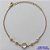 PULSEIRA NO BRUTO PRONTO PARA O BANHO(CX107) - PULSEIRA COM STRASS - TAMANHO: 18CM + EXTENSOR - PESO 1,8GR - COMPOSIÇÃO: LATÃO / ACRÍLICO - BRU14114 - Imagem 1
