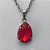 CONJUNTO EM AÇO INOXIDÁVEL - (AÇO03) GARGANTILHA COM CORRENTE 50CM E PINGENTE EM RESINA ROSA 3X7MM - COMPOSIÇÃO: AÇO INOXIDÁVEL - AÇO1805 - Imagem 2