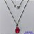 GARGANTILHA EM AÇO INOXIDÁVEL - (AÇO03) GARGANTILHA COM CORRENTE 50CM E PINGENTE EM RESINA ROSA 3X7MM - COMPOSIÇÃO: AÇO INOXIDÁVEL - AÇO1807 - Imagem 1