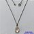 GARGANTILHA EM AÇO INOXIDÁVEL - (AÇO03) GARGANTILHA COM CORRENTE 50CM E PINGENTE EM RESINA ROSE 3X7MM - COMPOSIÇÃO: AÇO INOXIDÁVEL - AÇO1821 - Imagem 1