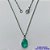 GARGANTILHA EM AÇO INOXIDÁVEL - (AÇO03) GARGANTILHA COM CORRENTE 50CM E PINGENTE EM RESINA VERDE 3X7MM - COMPOSIÇÃO: AÇO INOXIDÁVEL - AÇO1834 - Imagem 1