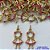 PINGENTE NO BRUTO PRONTO PARA O BANHO(CX109)(CX000042GC) - PINGENTE MENINA  CRAVEJADO EM MICROS ZIRCÔNIAS ROSAS - COMPOSIÇÃO: LATÃO / ZIRCÔNIA  - TAMANHO 12X22MM - PESO TOTAL 0,5GR - BRU14243 - Imagem 1