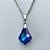 GARGANTILHA EM AÇO INOXIDÁVEL(CX109)- (AÇO03) GARGANTILHA COM CORRENTE 50CM E PINGENTE DE CRISTAL AZUL 10MM - COMPOSIÇÃO: AÇO INOXIDÁVEL - AÇO1855 - Imagem 2
