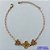 PULSEIRA NO BRUTO PRONTO PARA O BANHO - PULSEIRA COM CORRENTE 18CM + EXTENSOR COM PINGENTE TIPO VAN CLEEF BORBOLETA MARROM 10MM - PESO TOTAL 2,5GR - COMPOSIÇÃO: LATÃO / RESINA - BRU14295 - Imagem 1
