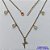 SHOCKER NO BRUTO PRONTA PARA O BANHO -  (CX.50) SHOCKER COM STRASS E PINGENTE FÉ - TAMANHO: 35CM + EXTENSOR E FECHO LAGOSTA - PESO TOTAL 2,7GR - COMPOSIÇÃO: LATÃO / STRASS - BRU14338 - Imagem 1