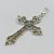 PINGENTE PRATA ENVELHECIDA - PINGENTE CRUCIFIXO PRATA ENVELHECIDA 36X50MM - PRA216 - Imagem 2