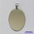 PINGENTE EM AÇO INOXIDÁVEL - (CX49) PINGENTE PLAQUINHA OVAL PARA GRAVAÇÃO 30X42MM - COMPOSIÇÃO: AÇO INOXIDÁVEL - AÇO1868 - Imagem 1