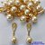 BRINCO FOLHEADO A OURO - BANHADO COM 5 MILÉSIMOS + VERNIZ DIAMOND - BRINCO DE PINO COM BASE VAZADA E PÉROLA 11MM - OURO282 - Imagem 1