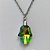 GARGANTILHA EM AÇO INOXIDÁVEL - (AÇO03)  (CX.116) GARGANTILHA COM PINGENTE MÃO DE FÁTIMA CRISTAL VERDE 12X17MM - TAMANHO: 50CM - COMPOSIÇÃO: AÇO INOXIDÁVEL - AÇO1876 - Imagem 2