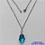 GARGANTILHA EM AÇO INOXIDÁVEL - (AÇO03) (CX.116)  GARGANTILHA COM PINGENTE MÃO DE FÁTIMA CRISTAL AZUL 12X17MM - TAMANHO: 50CM - COMPOSIÇÃO: AÇO INOXIDÁVEL - AÇO1880 - Imagem 1