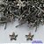 BRINCO EM AÇO INOXIDÁVEL - BRINCO DE PINO ESTRELA COM ZIRCÔNIA ROSA 6MM  - (CX.116)  COMPOSIÇÃO: AÇO INOXIDÁVEL - AÇO1895 - Imagem 1