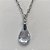 GARGANTILHA EM AÇO INOXIDÁVEL - (AÇO03) GARGANTILHA COM CORRENTE 50CM E PINGENTE EM ZIRCÔNIA CRISTAL 10X14MM - COMPOSIÇÃO: AÇO INOXIDÁVEL / ZIRCÔNIA - AÇO1906 - Imagem 2
