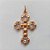 PINGENTE NO BRUTO PRONTO PARA O BANHO - (CX.39)  PINGENTE CRUCIFIXO COM ZIRCÔNIAS 19X29MM - COMPOSIÇÃO: LATÃO / ZIRCÔNIA - PESO TOTAL 1,7GR - BRU14678 - Imagem 2